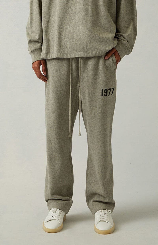 RELAXED SWEATPANT DARK HEATHER OATMEAL