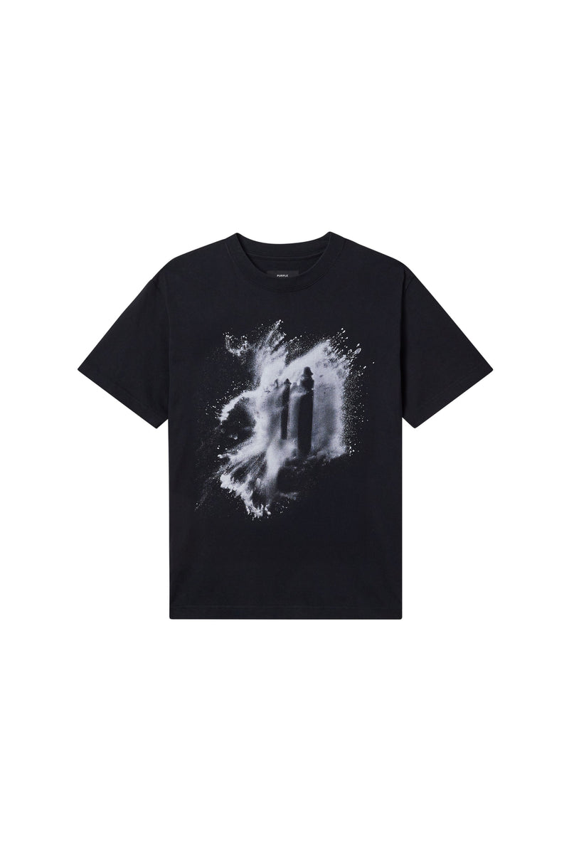 DUST HEAVY WEIGHT TEE - BLACK