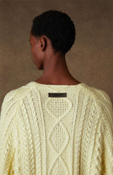 CABLE KNIT - CANARY