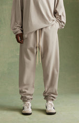 SWEATPANTS SILVER CLOUD