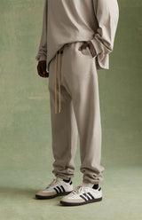 SWEATPANTS SILVER CLOUD