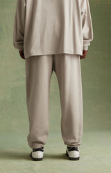 SWEATPANTS SILVER CLOUD