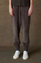 Velour Sweatpants Off Black