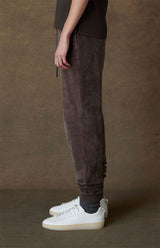 Velour Sweatpants Off Black