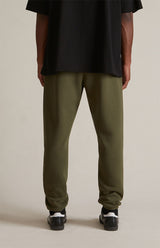 FLEECE ESSENTIAL SWEATPANT - MILITARY