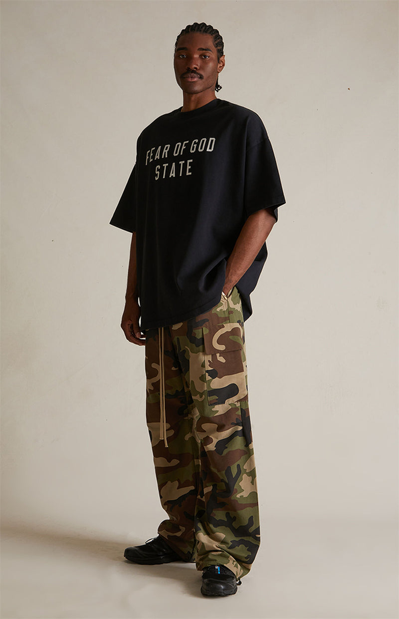 MILITARY NYLON FIELD PANT WOODLAND CAMO