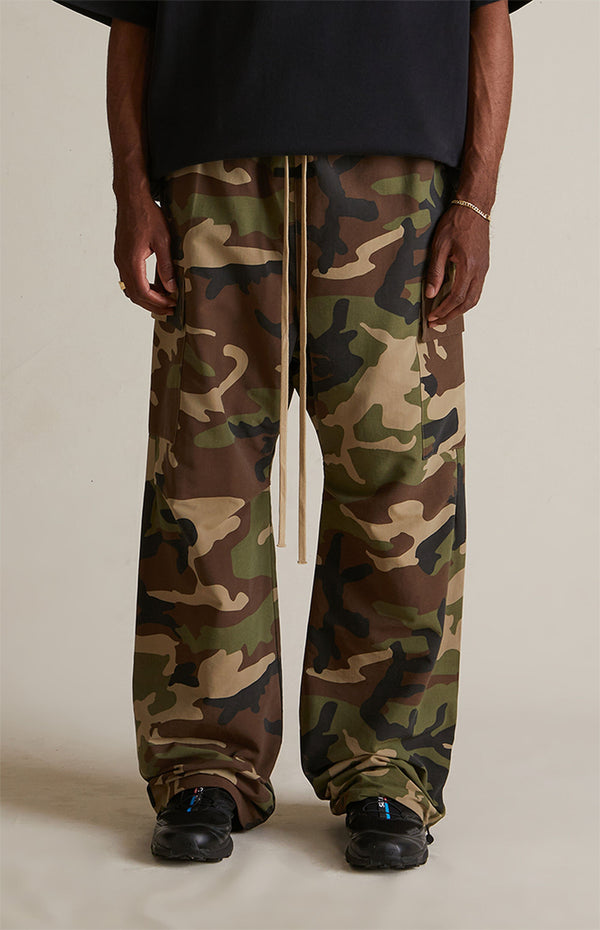 MILITARY NYLON FIELD PANT WOODLAND CAMO