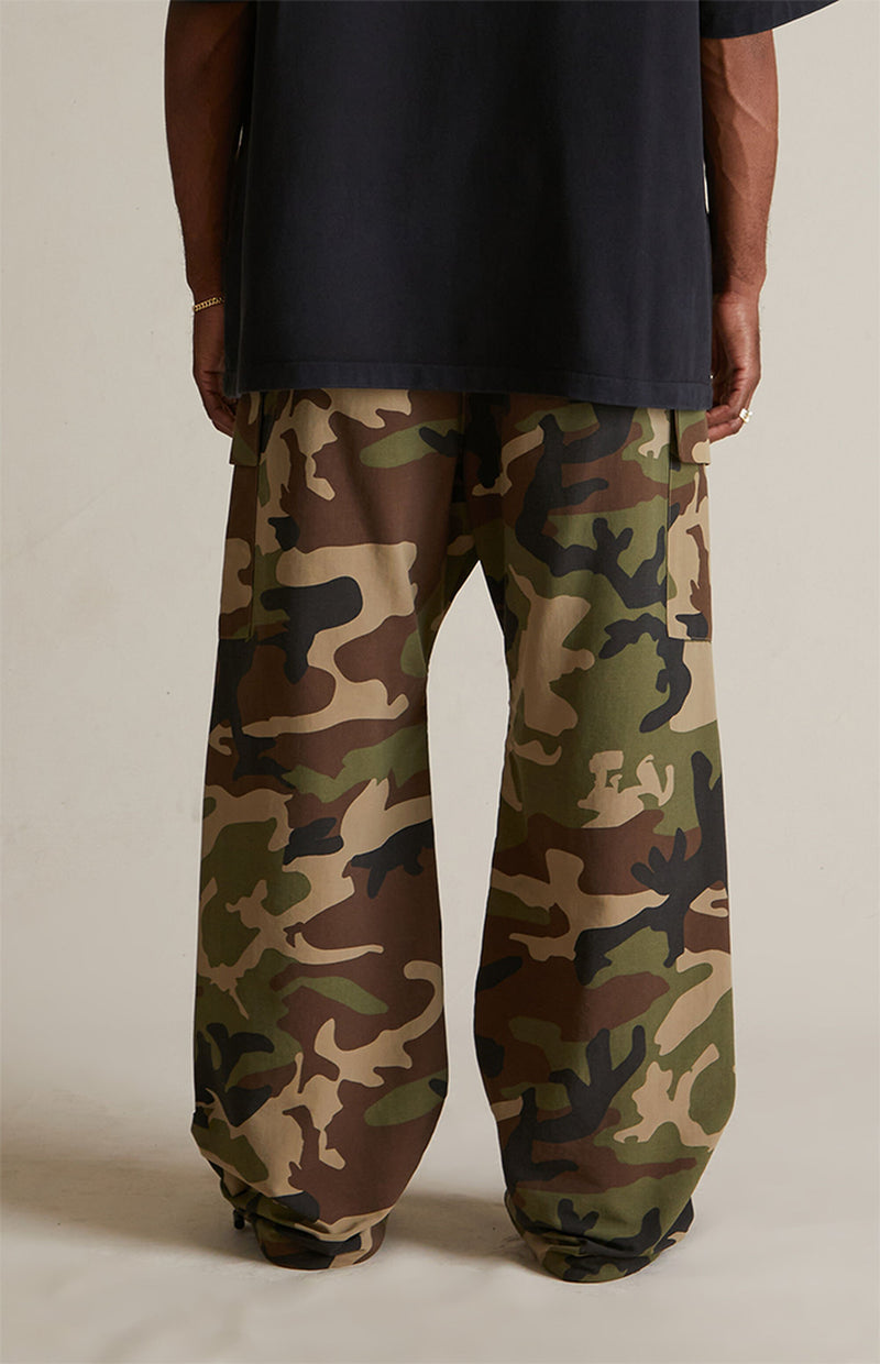 MILITARY NYLON FIELD PANT WOODLAND CAMO