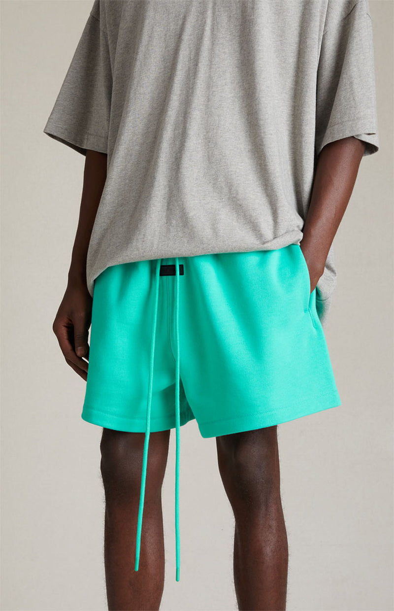 SWEAT SHORTS MINT LEAF