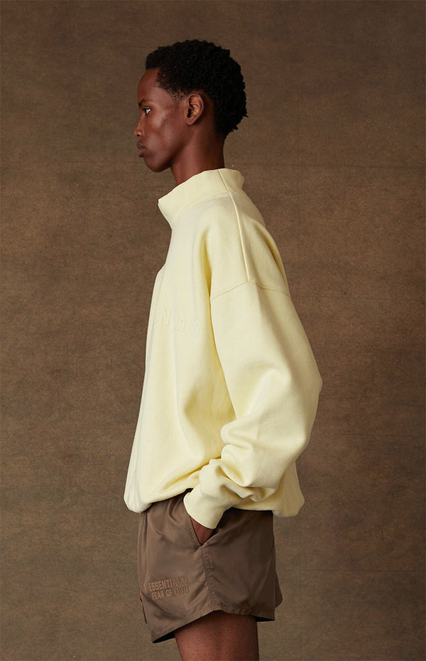 RELAXED CREWNECK CANARY