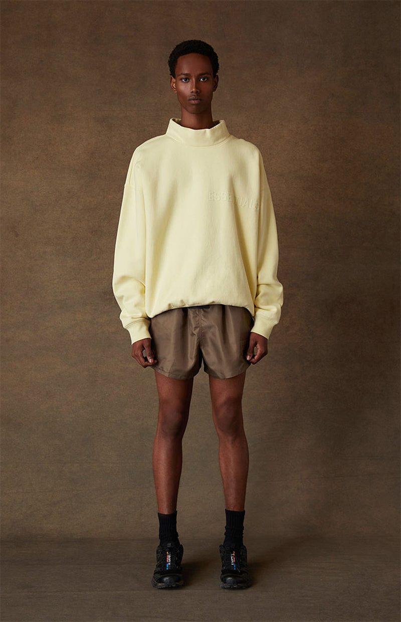 RELAXED CREWNECK CANARY