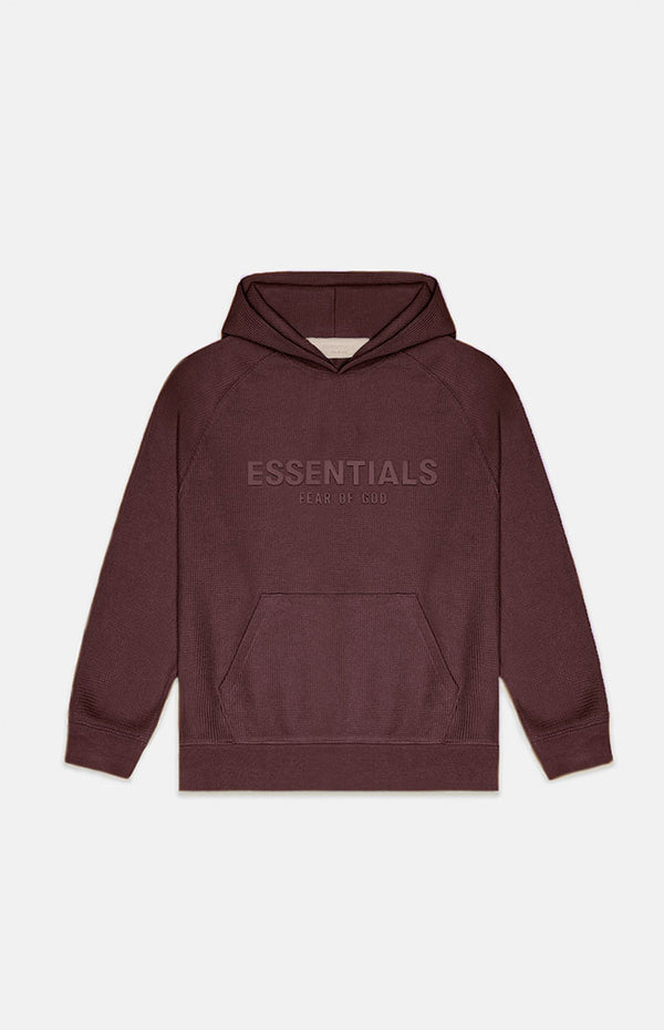 RAGLAN HOODIE PLUM