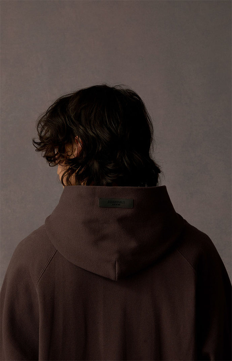 RAGLAN HOODIE PLUM