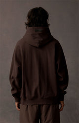 RAGLAN HOODIE PLUM