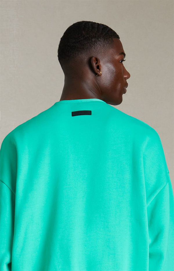 CREWNECK SWEATER MINT LEAF