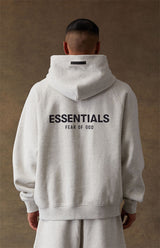 PULLOVER HOODIE-LIGHT  HRATHER OATMEAL