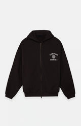 HEAVY FLEECE FULLZIP HOODIE BLACK