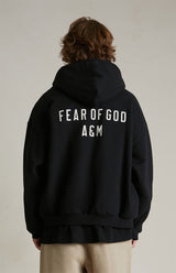 HEAVY FLEECE FULLZIP HOODIE BLACK