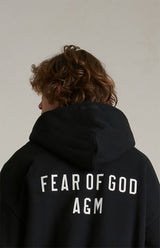 HEAVY FLEECE FULLZIP HOODIE BLACK