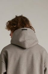 HEAVY FLEECE VINTAGE SHRUNKEN HOODIE - HEATHER GRAY