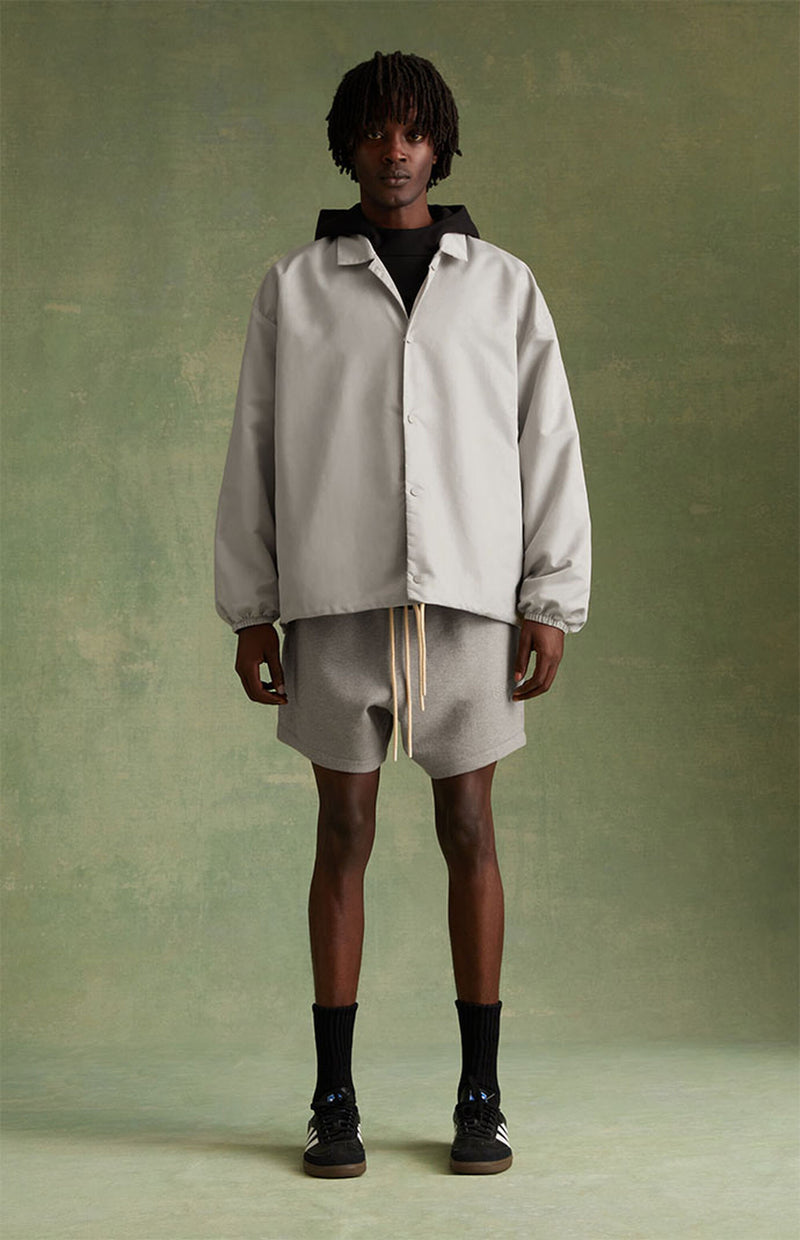 COACHES JACKET SILVER CLOUD