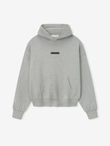 CLASSIC FIT FLEECE HOODIE - CONCRETE HEATHER