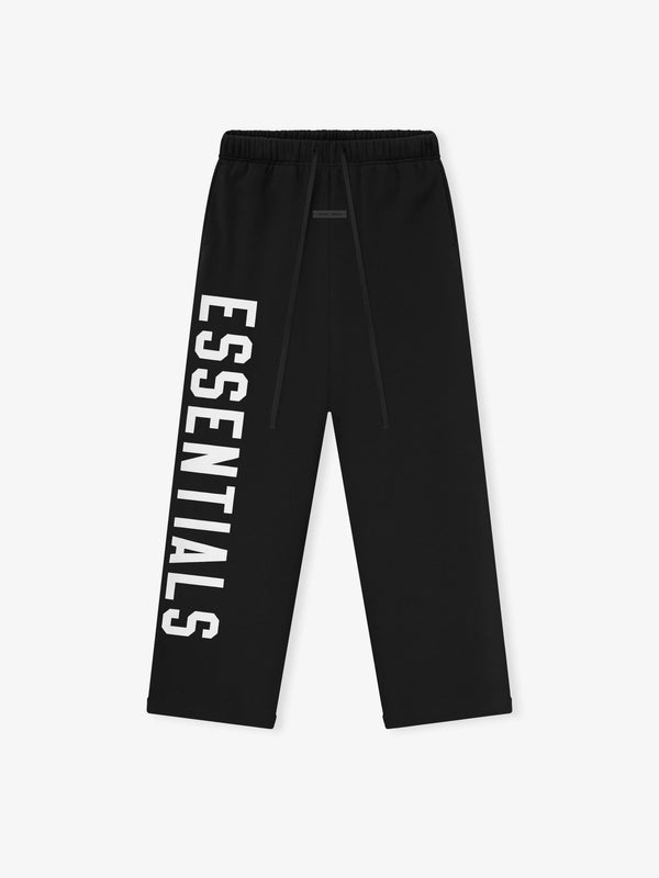 LOUNGE FLEECE SWEATPANT - JET BLACK