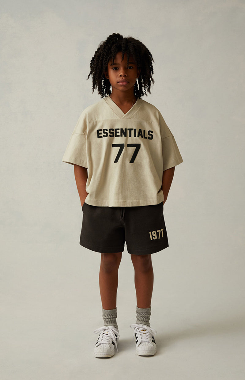 KIDS FOOTBALL TEE WHEAT