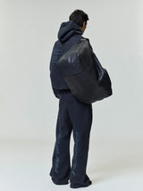 HEAVY FLEECE 90'S HOODIE - VINTAGE BLACK