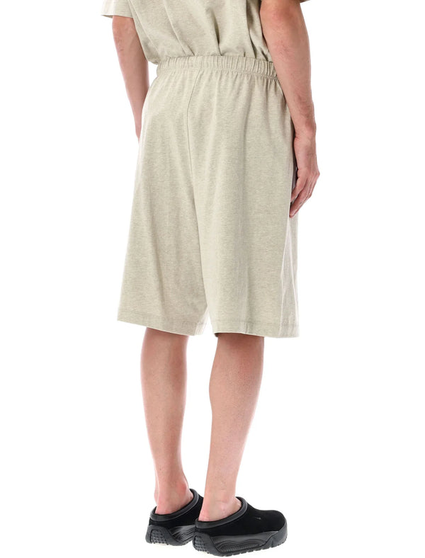 BASKETBALL JERSEY SHORTS - HEATHER STONE
