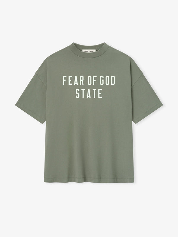 90S FIT T-SHIRT - MOSS