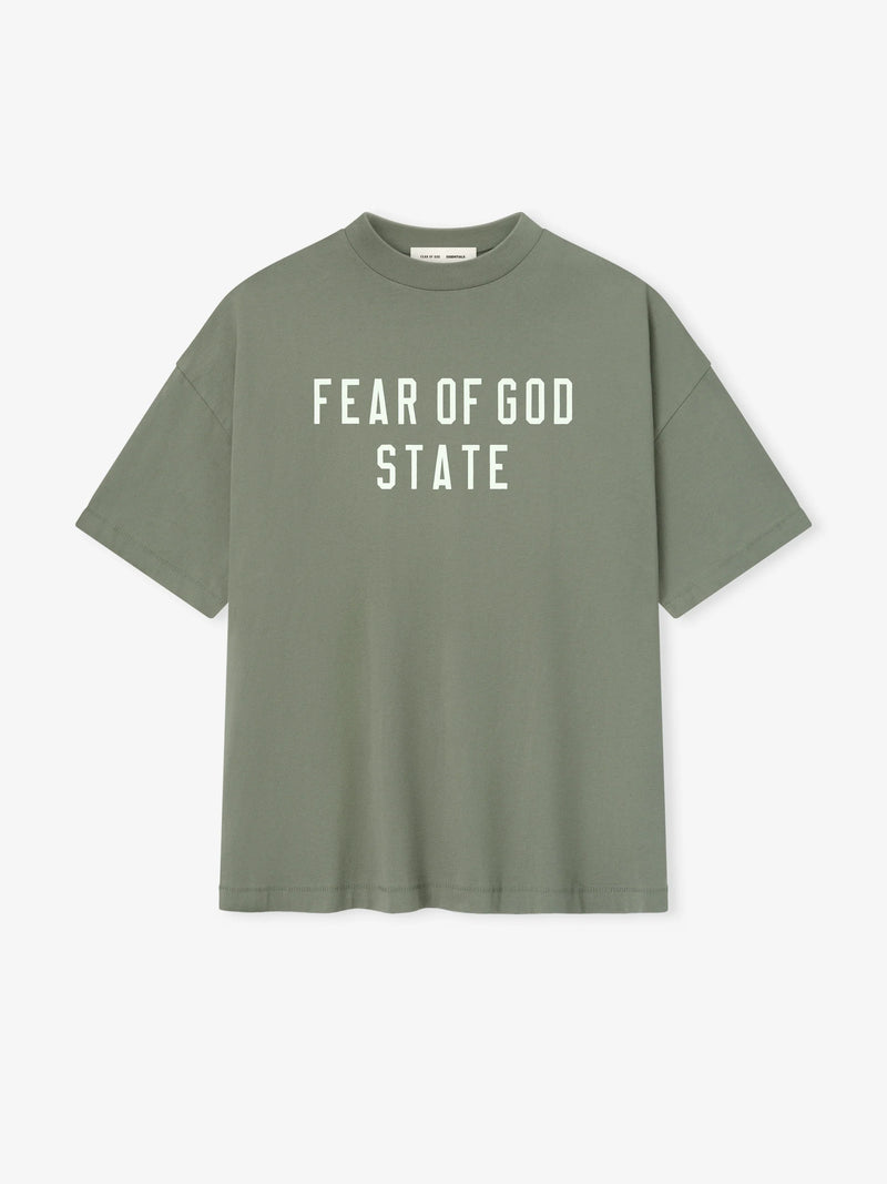 90S FIT T-SHIRT - MOSS