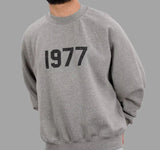 CREWNECK DARK HEATHER OATMEAL