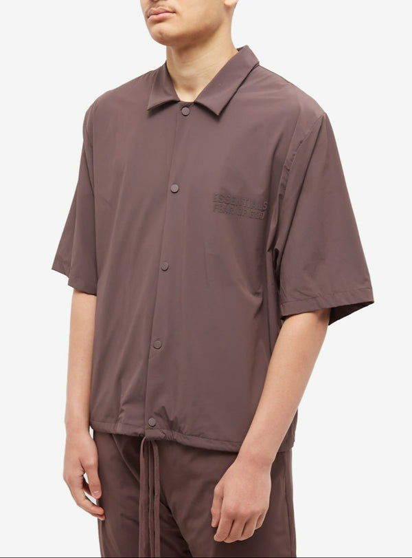 MEN'S NYLON SHIRT PLUM
