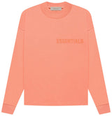 Cotton Long Sleeve T-Shirt TEE-CORAL