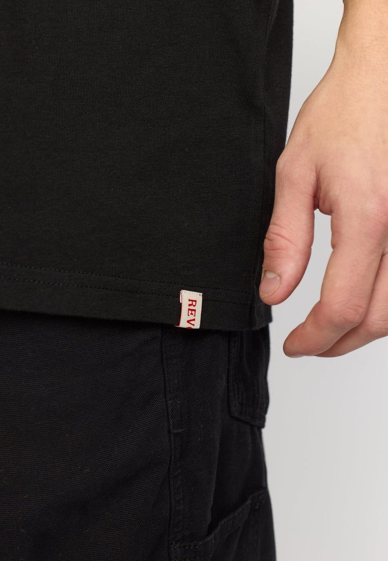 LOOSE T-SHIRT - BLACK