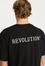 PRINTED T-SHIRT - BLACK