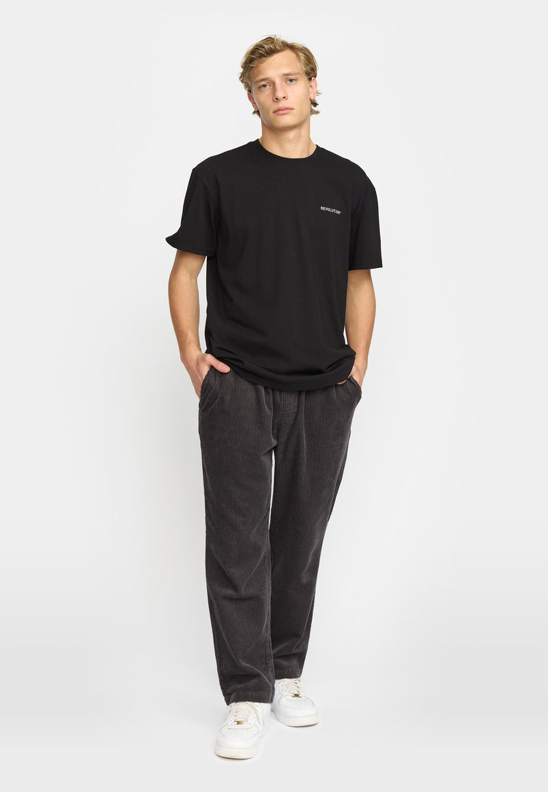 PRINTED T-SHIRT - BLACK