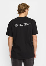 PRINTED T-SHIRT - BLACK