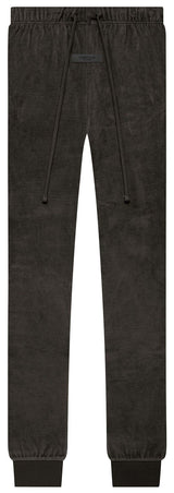 Velour Sweatpants Off Black