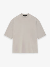 JERSEY CREWNECK TEE SILVER CLOUD