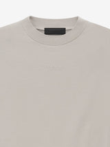 JERSEY CREWNECK TEE SILVER CLOUD