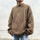 CABLE KNIT WOOD
