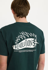 APPLICATION T-SHIRT S DARK GREEN
