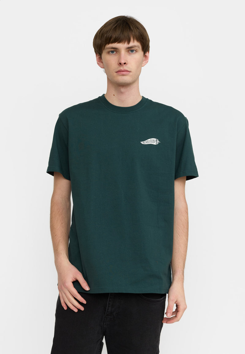 APPLICATION T-SHIRT S DARK GREEN