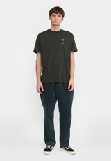 PRINTED T-SHIRT - BLACK