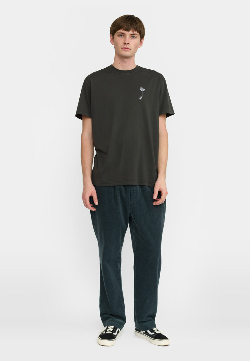 PRINTED T-SHIRT - BLACK