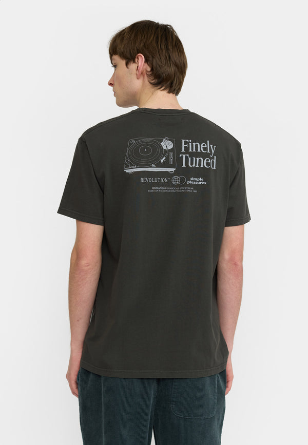 PRINTED T-SHIRT - BLACK