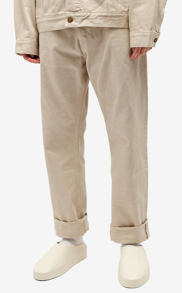 5 POCKET JEAN SILVER CLOUD