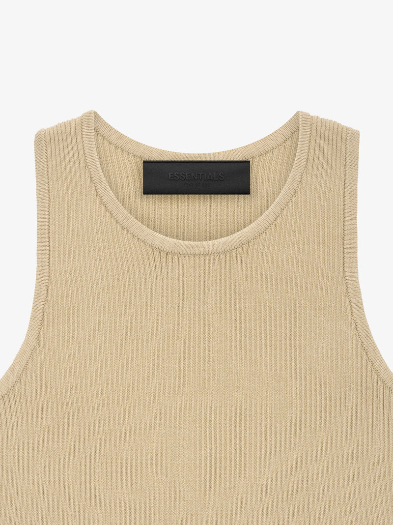 ESSENTIALS SPORT TANK GOLD HEATHER